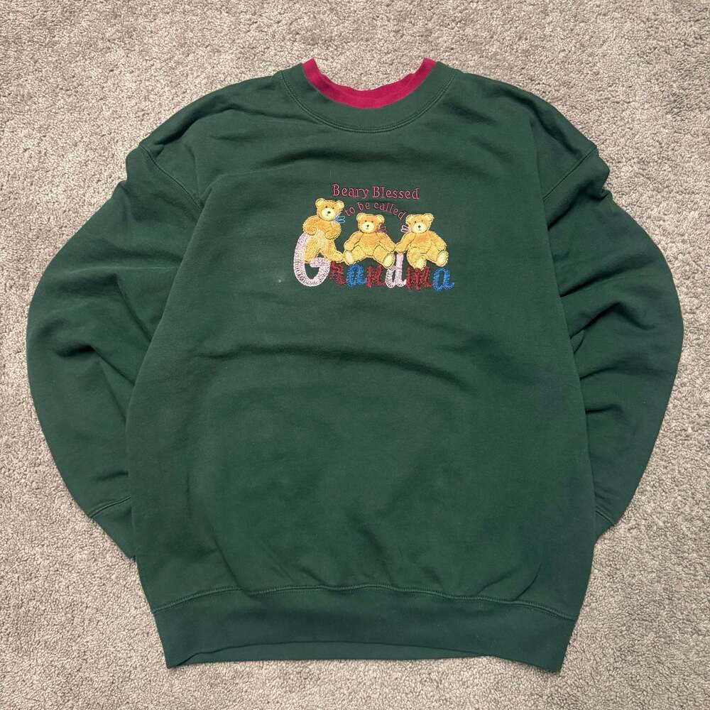 Vintage Double Neck M&C Sportswear Embroidered Sweatshirt